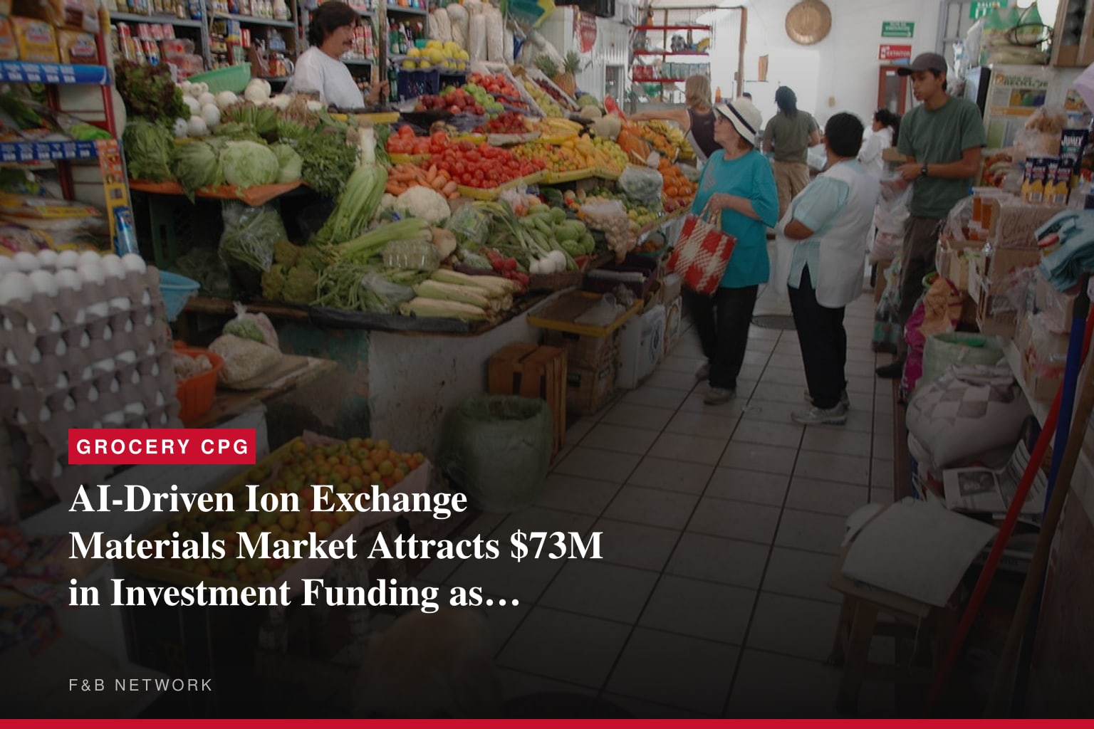 AI-Driven Ion Exchange Materials Market Attracts $73M in Investment Funding as Water Treatment Digitization Accelerates