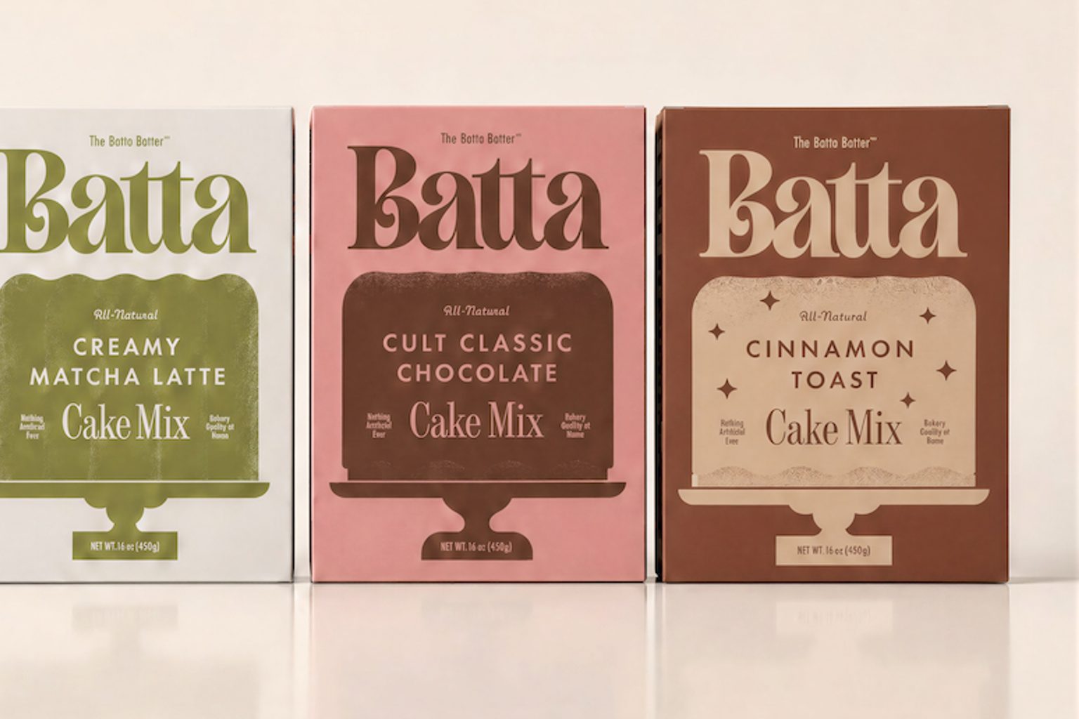 Batta Launches Creamy Matcha Latte Cake Mix for Fall