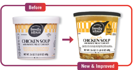 Blount Fine Foods Refreshes Packaging for Family Kitchen Line