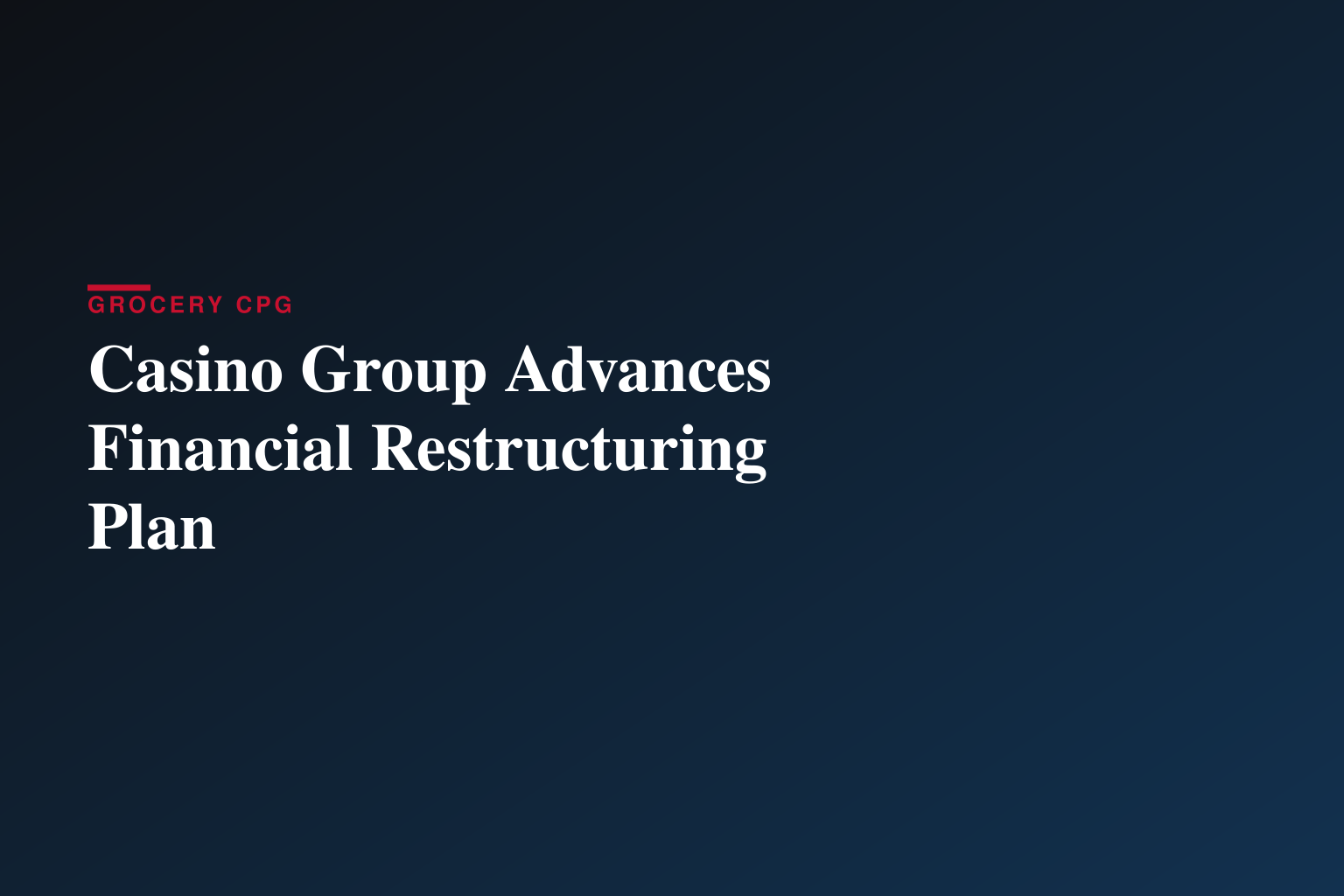 Casino Group Communication
