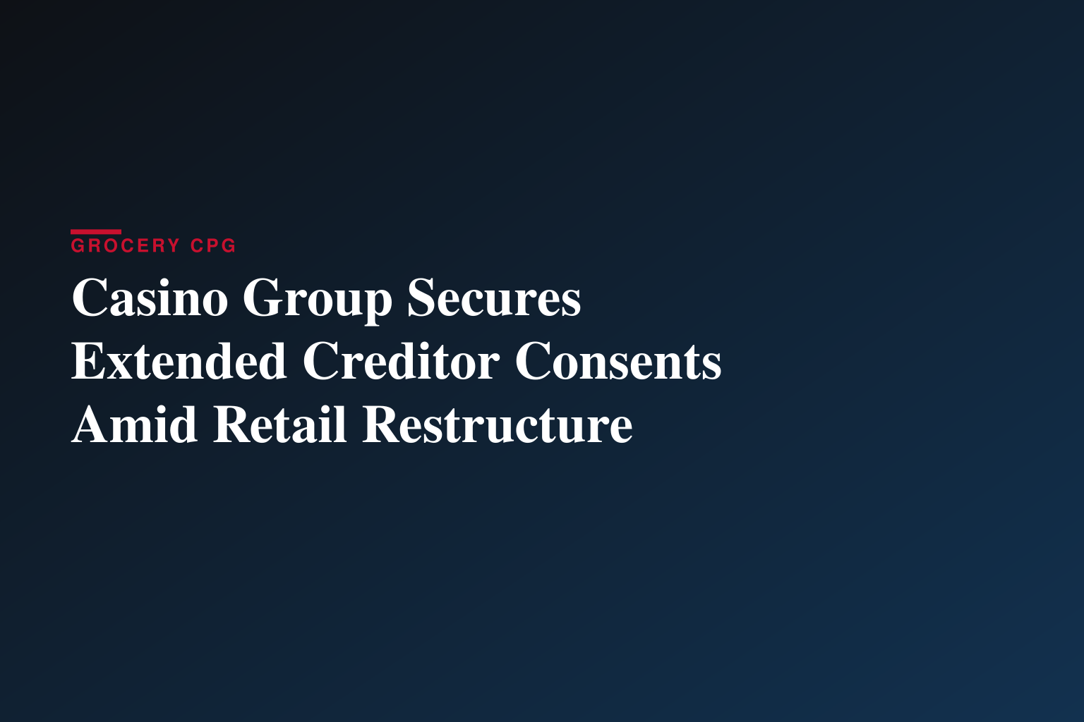 Casino Group Communication