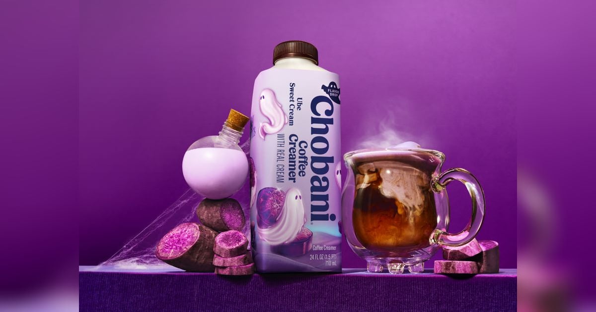 Chobani Launches Ube Sweet Cream Creamer in September