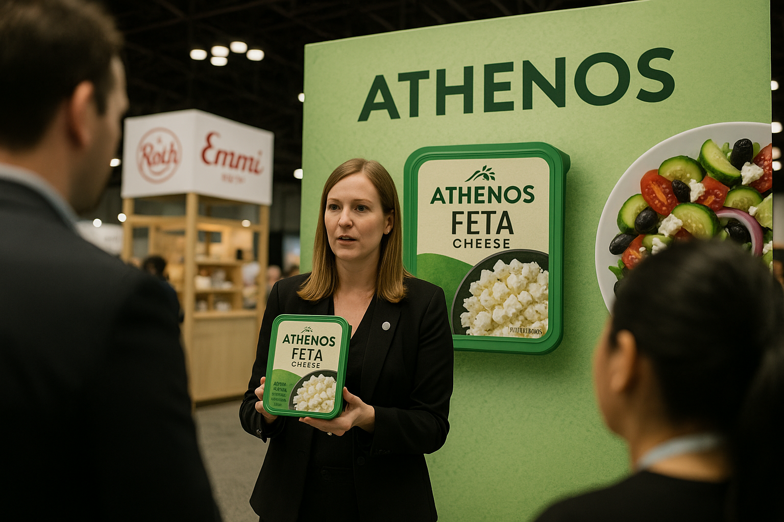 Emmi Roth Unveils Redesigned Athenos Packaging at Fancy Food Show
