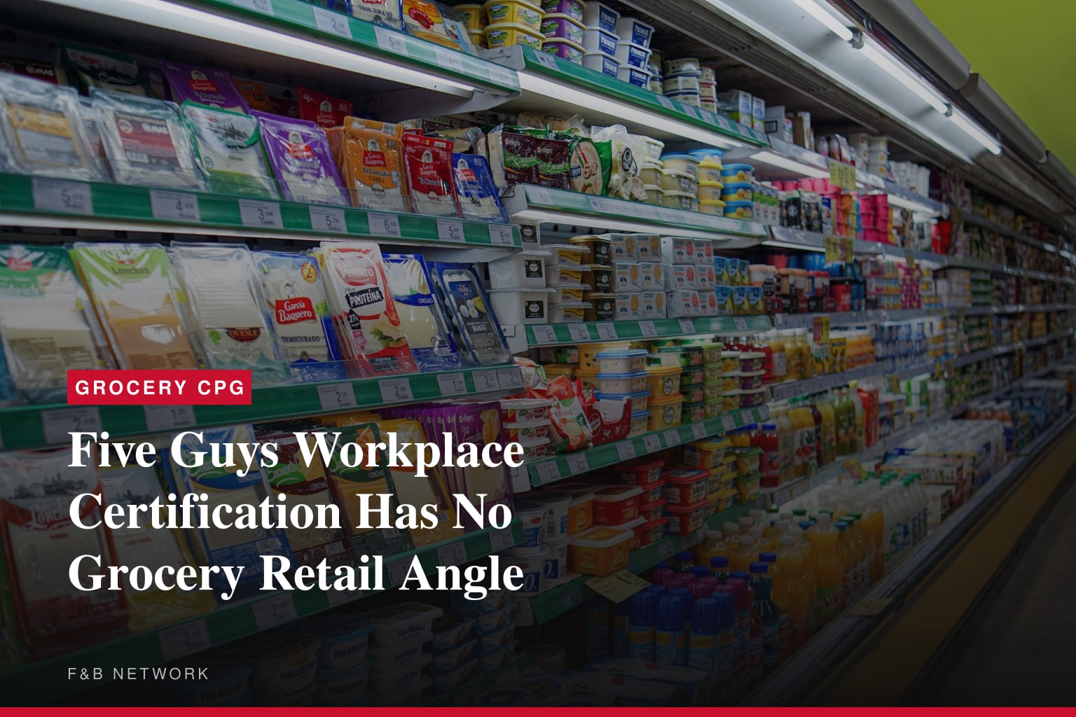 Five Guys Earns Great Place To Work Certification™