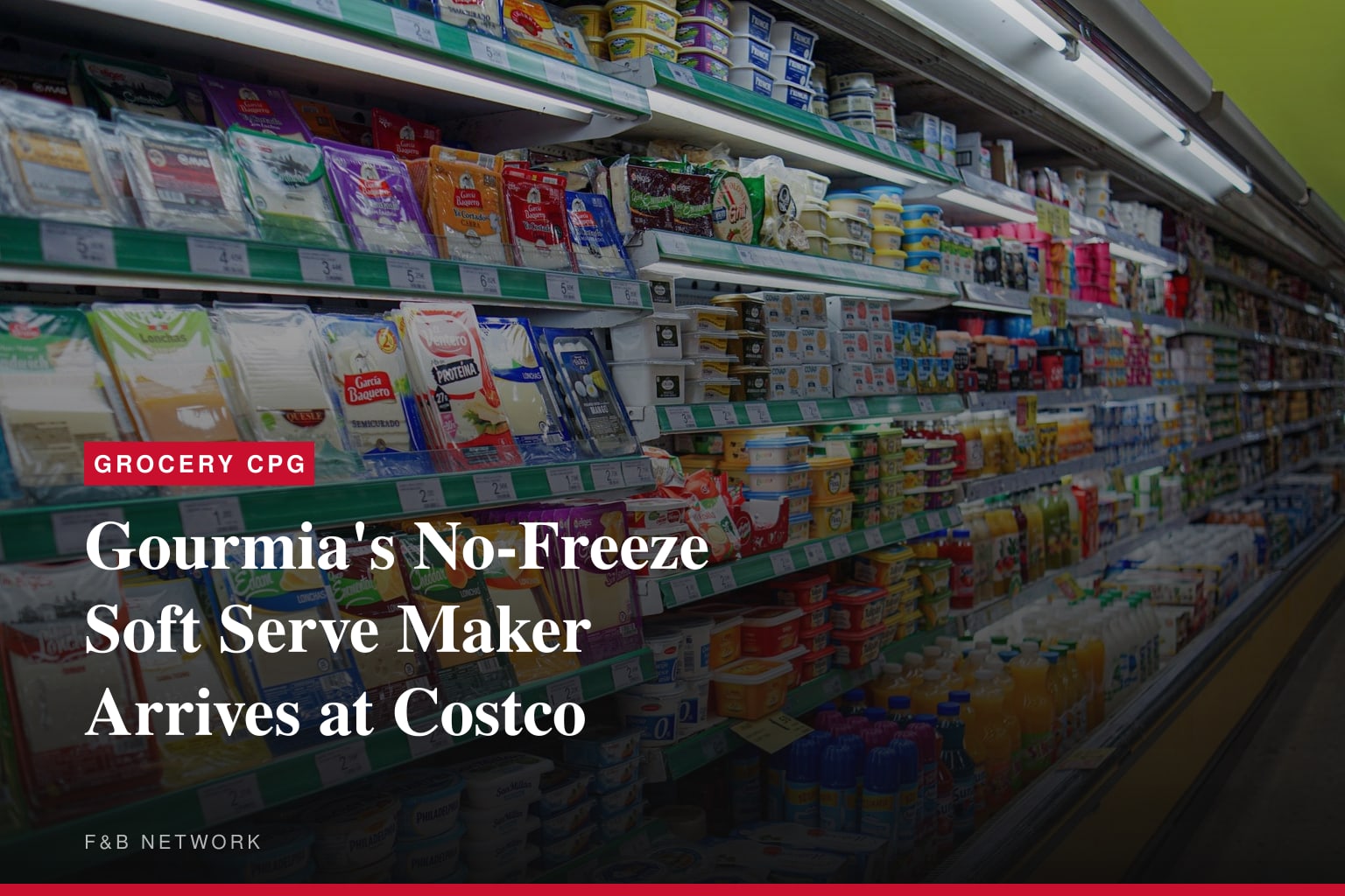 Gourmia's No-Freeze Soft Serve Maker Arrives at Costco