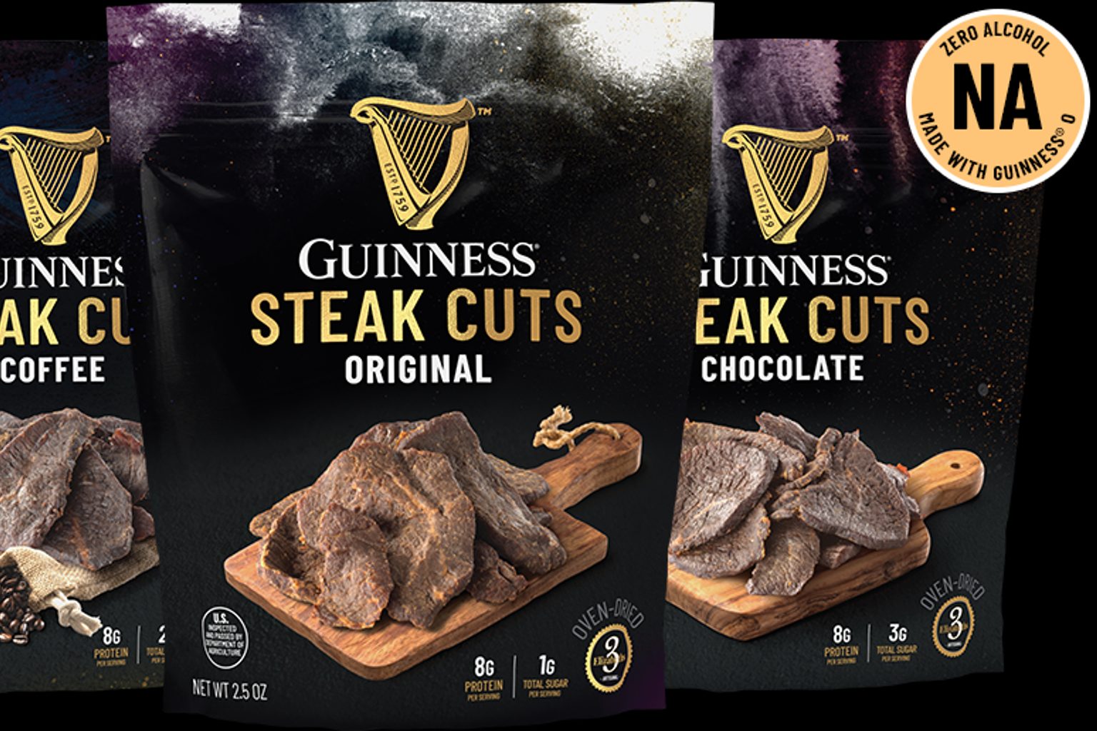 Guinness Steak Cuts Brings Pub Pairing to Meat Snacking