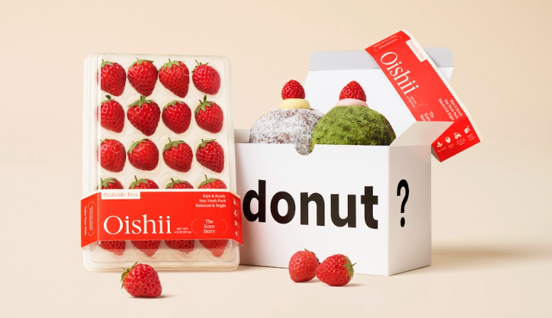 Oishii Koyo Berries Drive Limited-Edition CPG Donut Collab