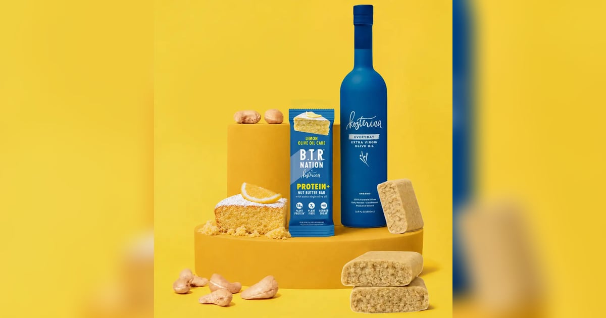 Kosterina and B.T.R Nation Launch Lemon Olive Oil Protein Bar