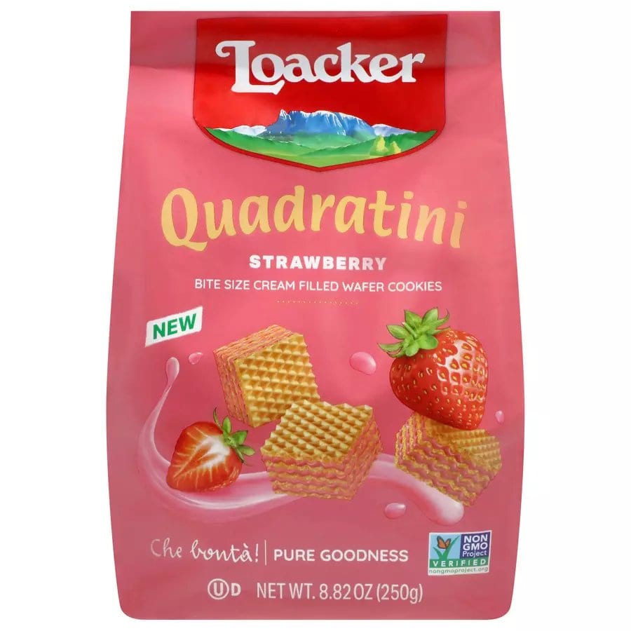 Loacker Debuts Strawberry Quadratini at HEB Stores