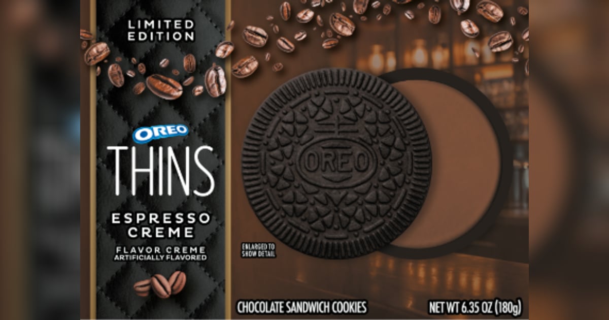 Oreo Drops Limited-Edition Espresso Creme Thins Flavor