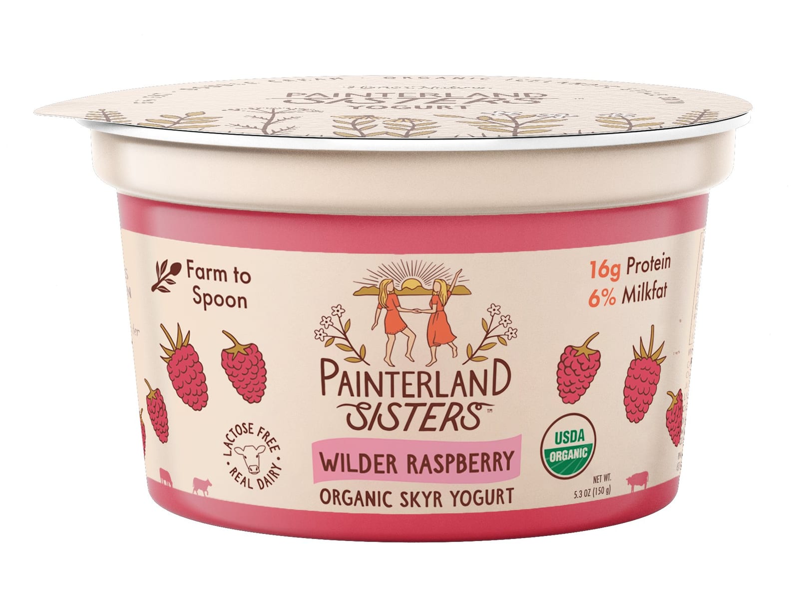 Painterland Sisters Launches Wilder Raspberry Skyr at Sprouts