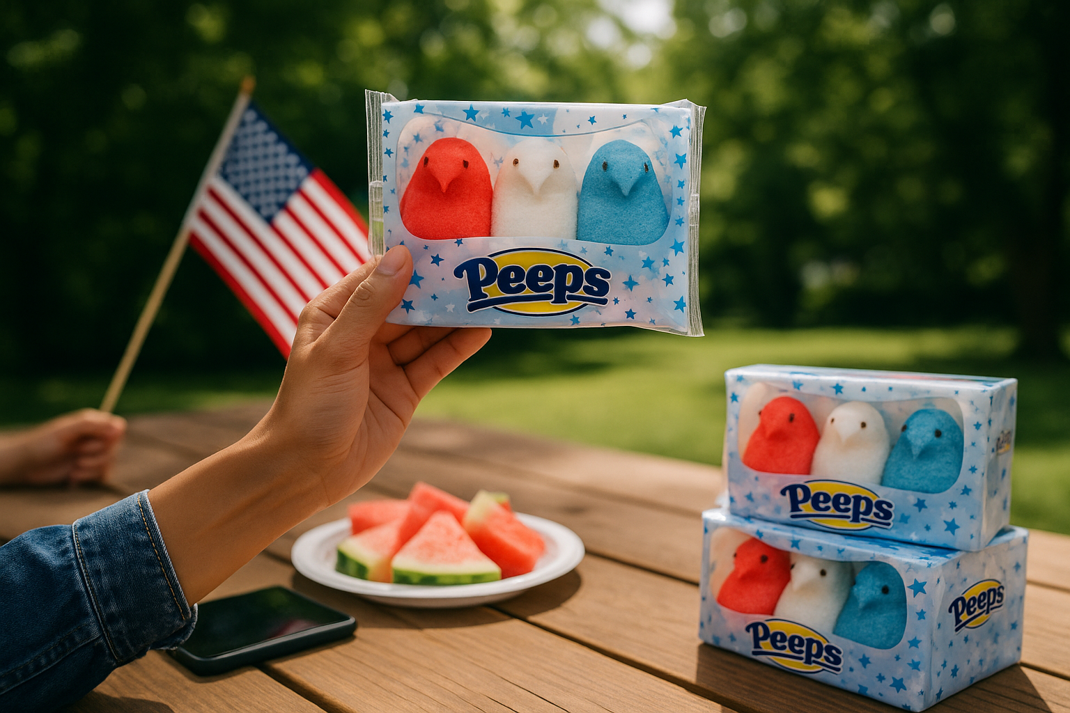PEEPS launches out-of-season giveaway tied to Independence Day
