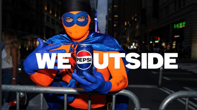 Pepsi Plasters NYC Billboards with Real Knicks Fans