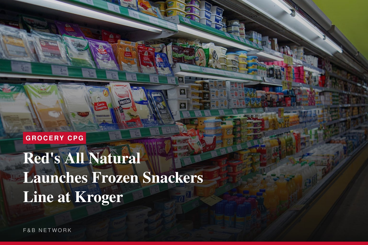 Red’s All Natural Expands into Frozen Snacking with New Snackers Line