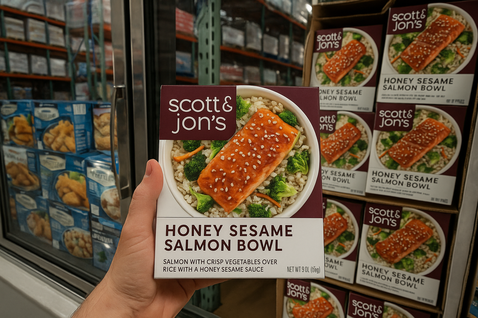 Scott & Jon's Brings Honey Sesame Salmon Bowl to Costco