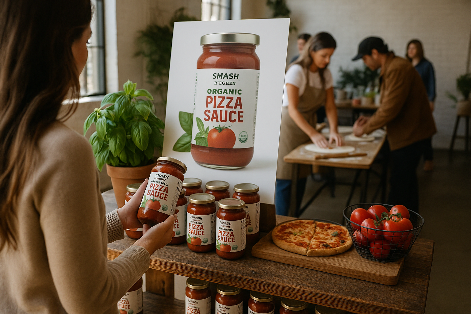 Smash Kitchen Launches Organic Pizza Sauce With LA Workshop