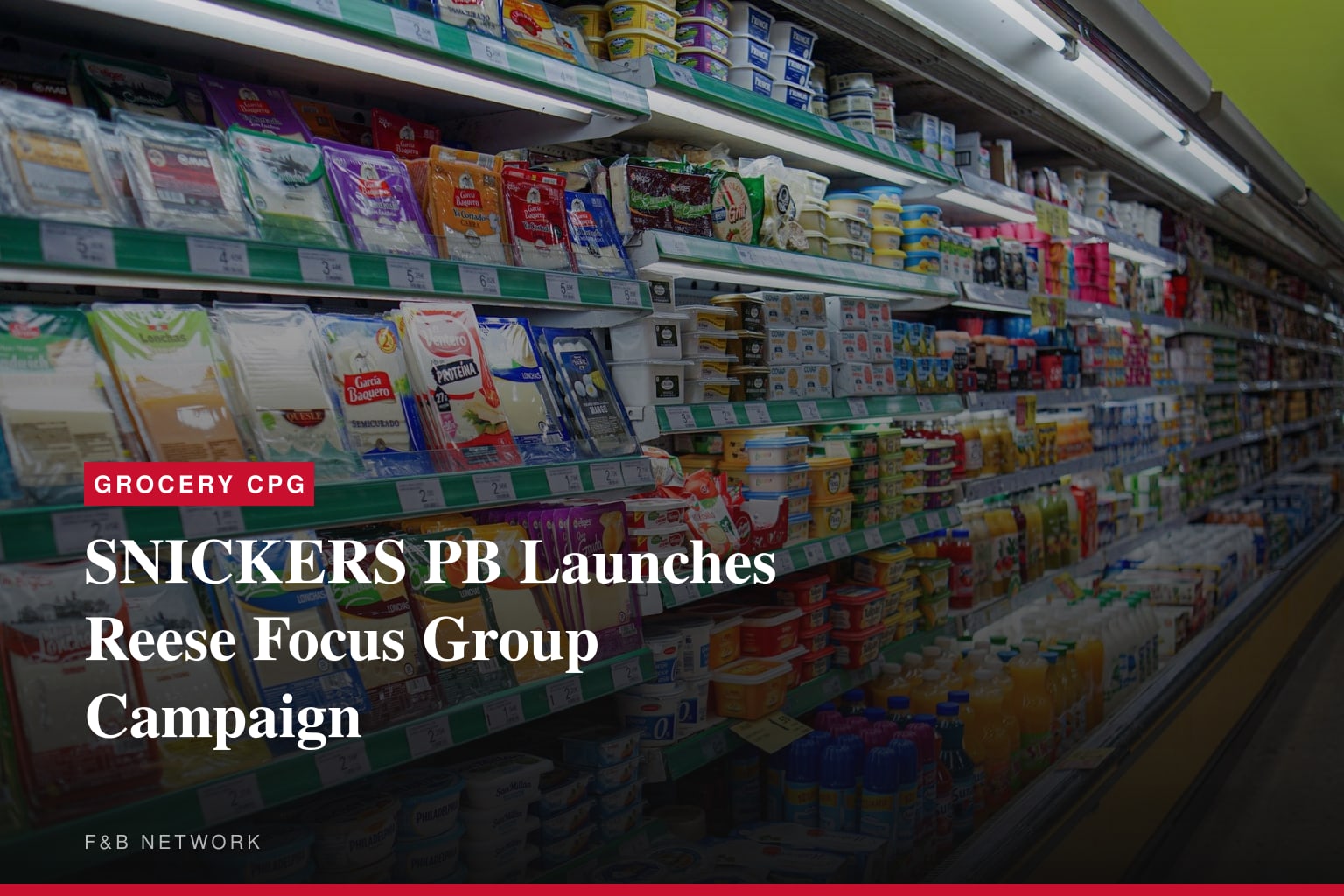SNICKERS PB Launches Reese Focus Group Campaign
