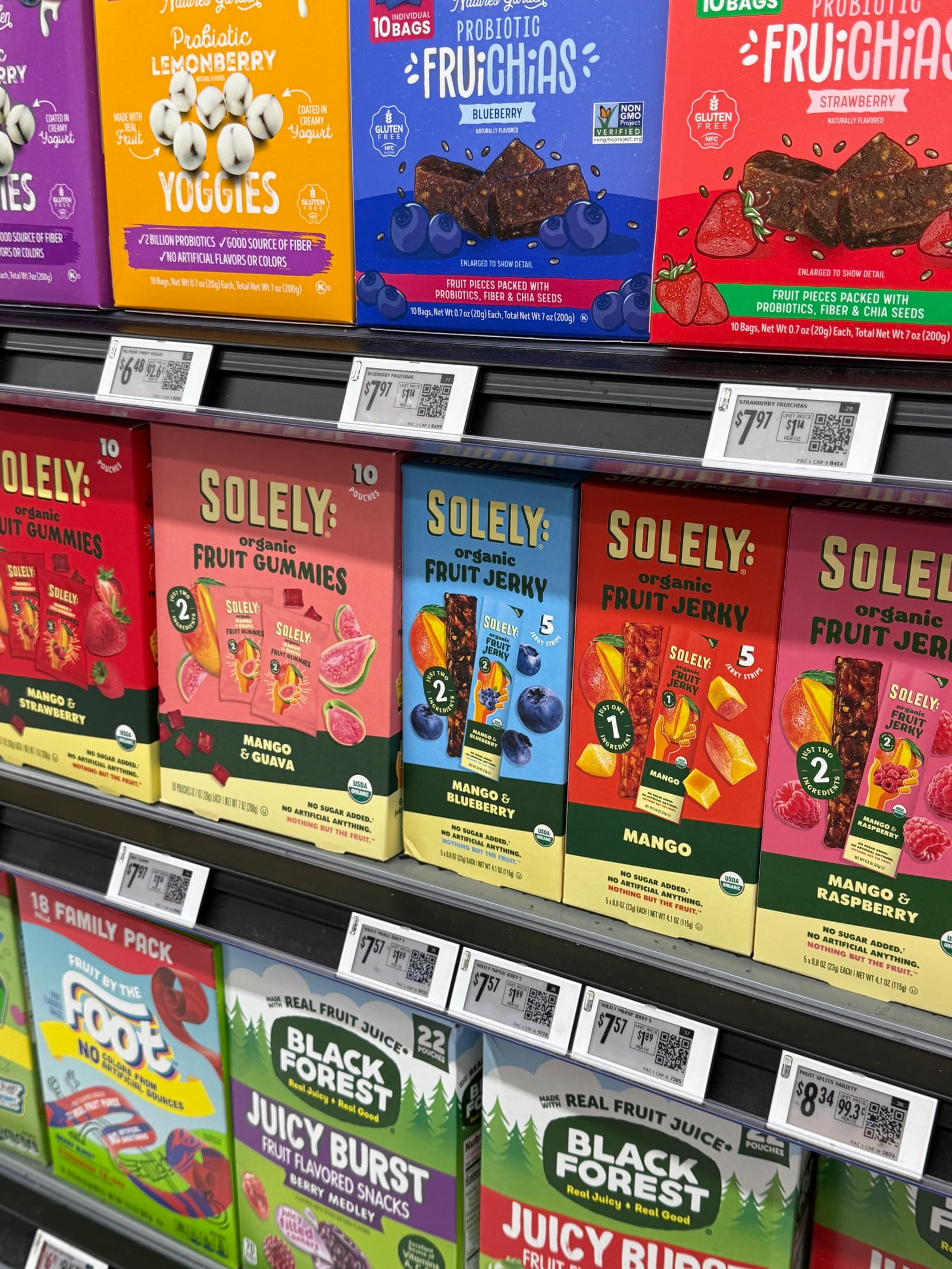 Solely Expands Fruit Snack Line to Walmart Nationwide