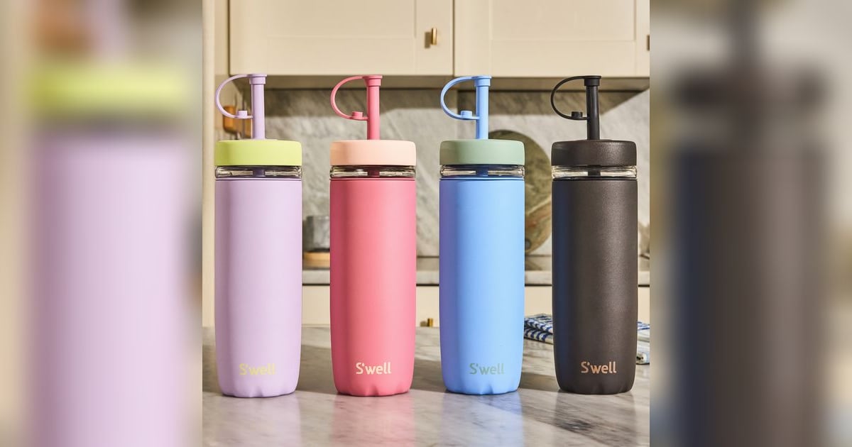 S'well Launches Glass+ Line With Plastic-Free Drinkware
