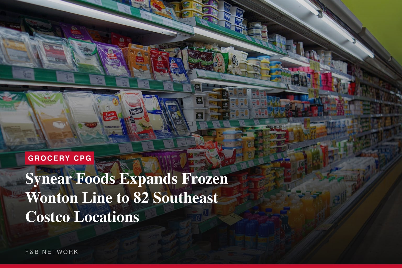 Synear Foods Expands Frozen Wonton Line to 82 Southeast Costco Locations