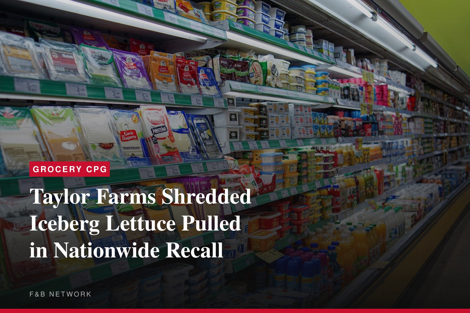 Fulginiti Law Highlights Taylor Farms Lettuce Recall in Latest Recall Field Report, Urges Consumers to Take Food Safety Warnings Seriously