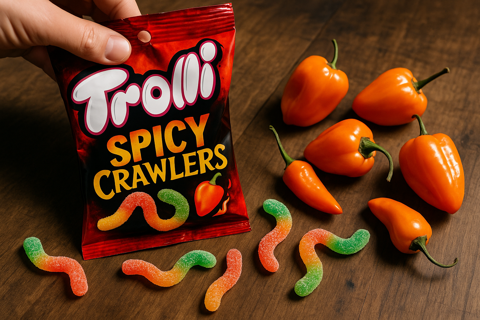 Trolli Launches Spicy Crawlers With Habanero Heat