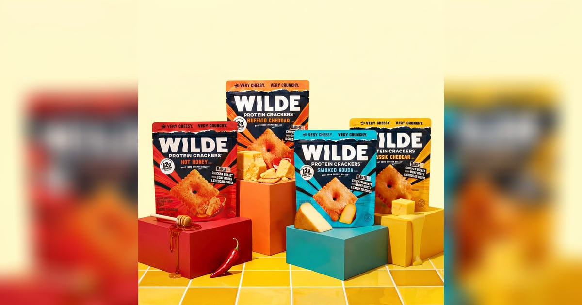 WILDE Launches Protein Crackers With Chicken, Cheese Base